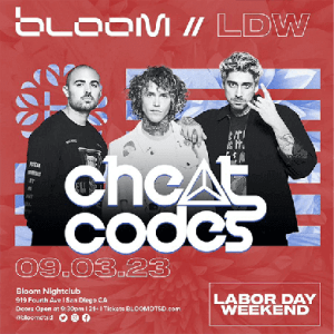 Bloom Labor Day Weekend Sunday W/ Cheat Codes