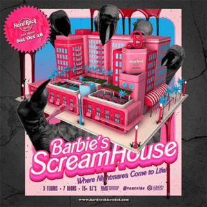 Hard rock Halloween  – Barbie’s ScreamHouse