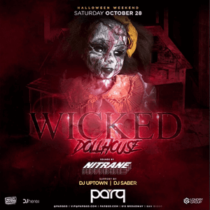 PARQ HALLOWEEN – WICKED DOLLHOUSE