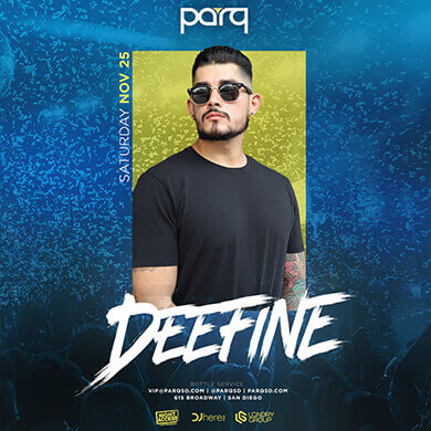 PARQ SATURDAYS W/ Deefine