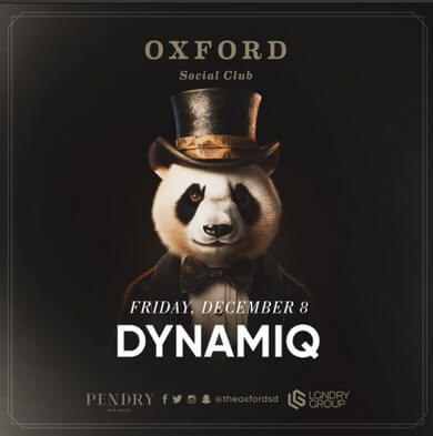 OXFORD FRIDAYS W/ Dynamiq