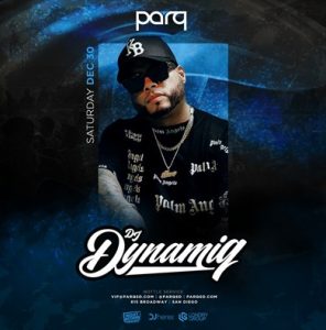 PARQ SATURDAYS W/ Dj Dynamiq