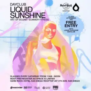Summer Rooftop Fitness Class Hosted by F45 @ Hard Rock