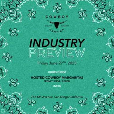 Industry Preview Party @ Cowboy Cantina San Diego