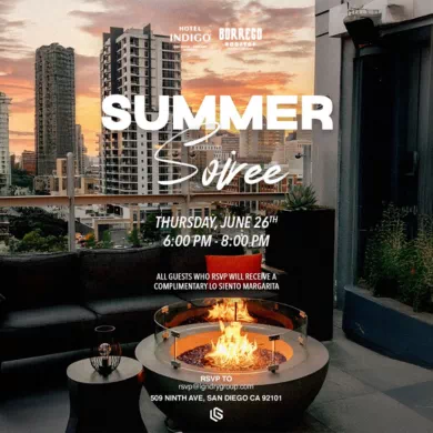 The Summer Soiree Social Mixer! @ Borrego Rooftop