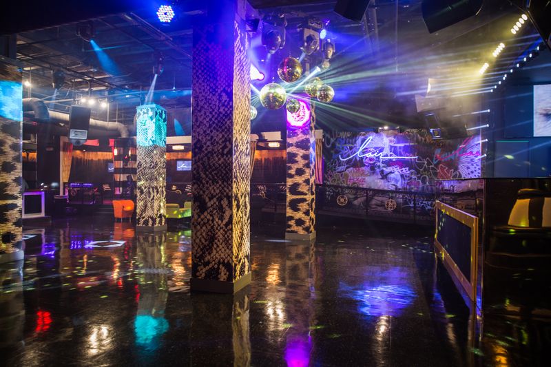 Immersive Neon Rave Experience at Lair Parq Nightclub