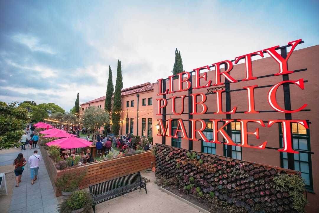 Liberty Public Market Featuring Food Drinks and Breezy Courtyards