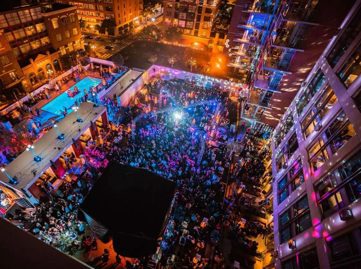 The Gaslamp Quarter Setting