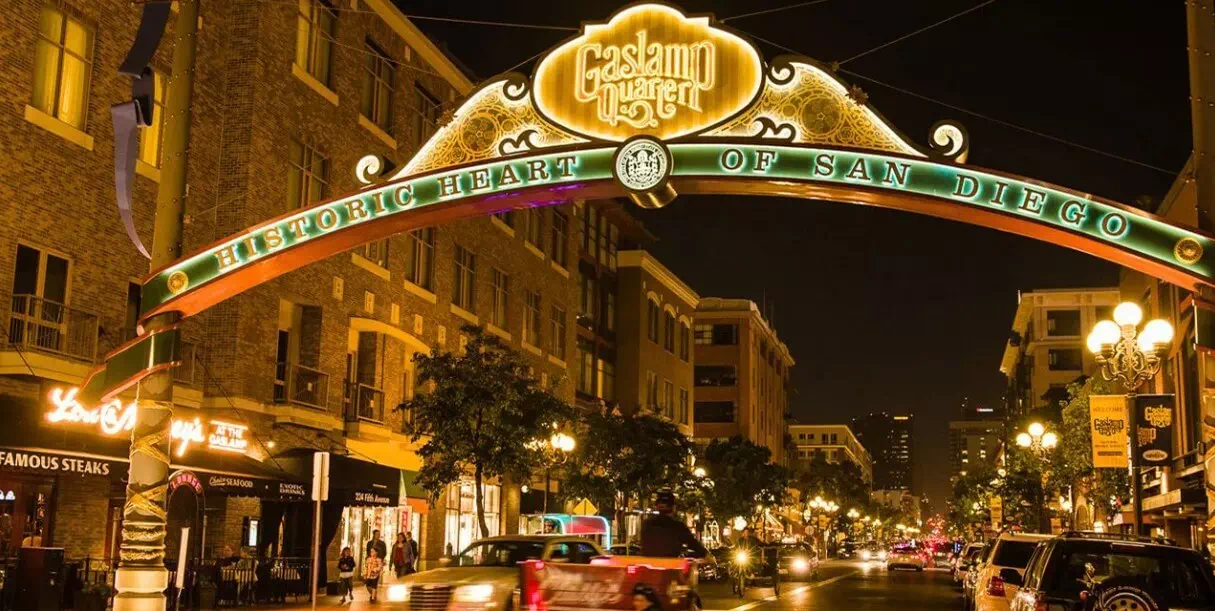 Gaslamp Quarter Arc