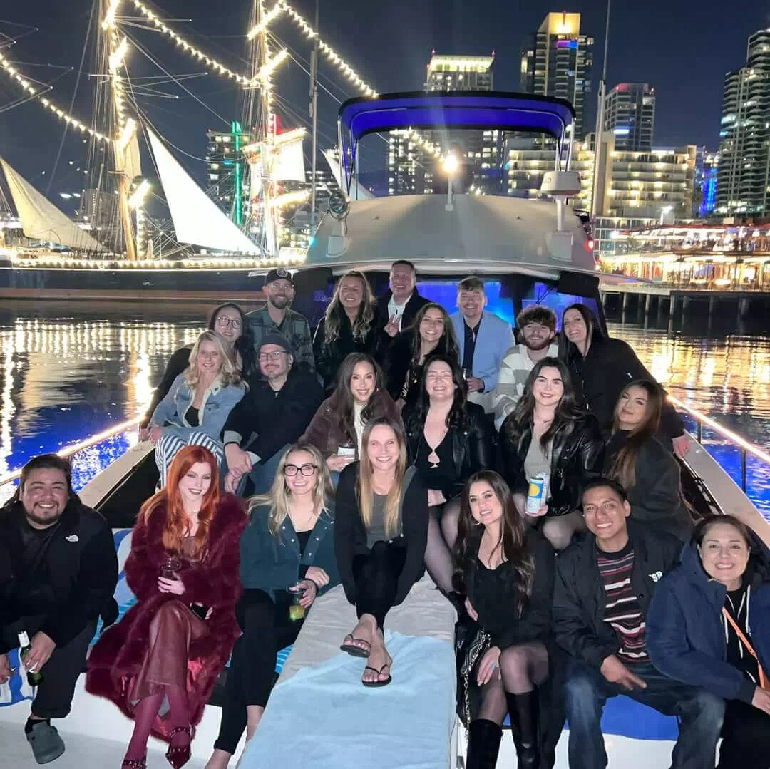 Champagne Yacht Rentals in San Diego Bay