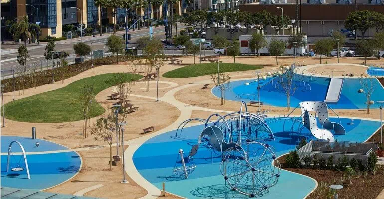 Waterfront Park in Downtown San Diego