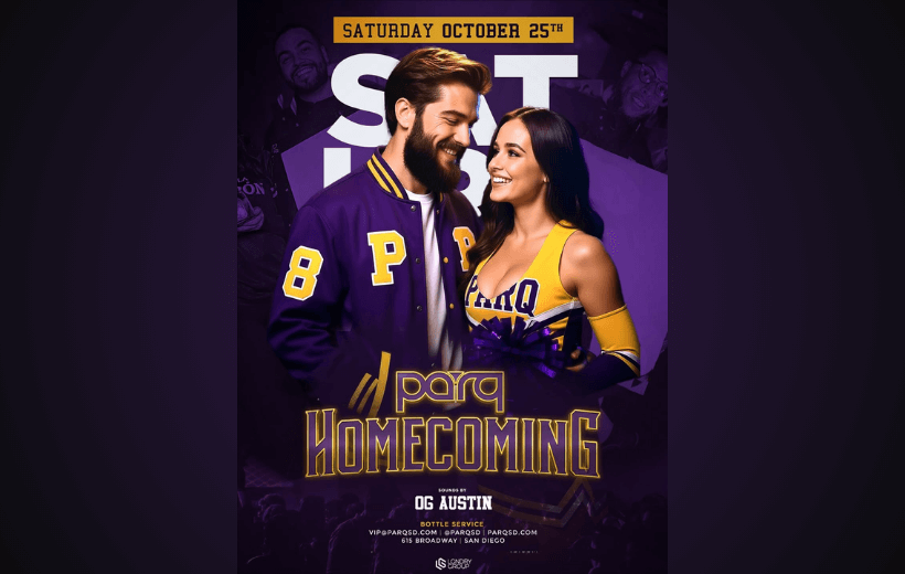 PARQ Homecoming The Ultimate Saturday Experience