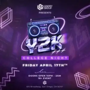 Y2K 18+ College Night @ LAIR Nightclub!