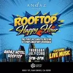 Comic Con Rooftop Happy Hour @ Andaz San Diego