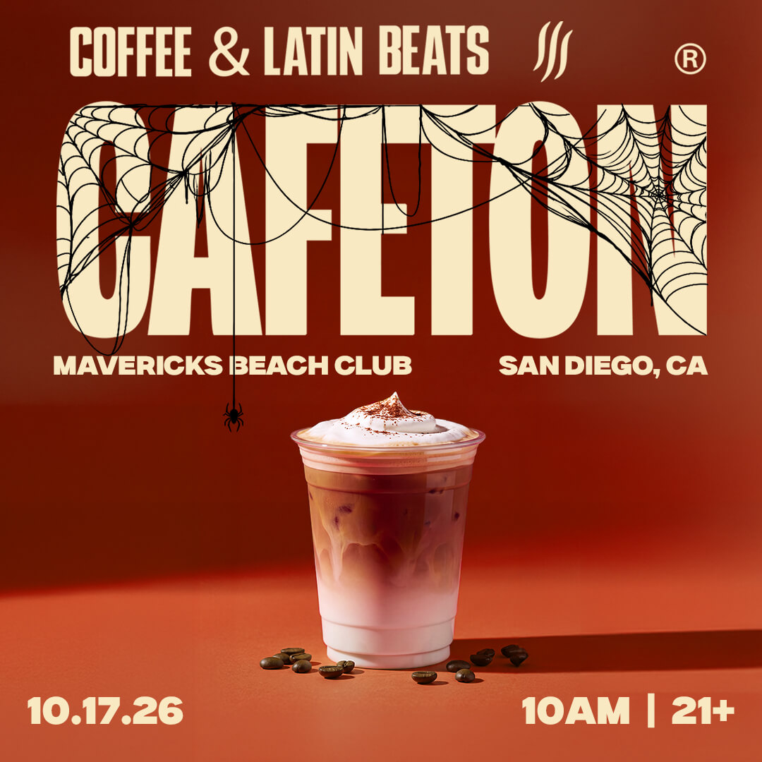 CAFETÓN Coffee & Latin Beats at Mavericks Beach Club