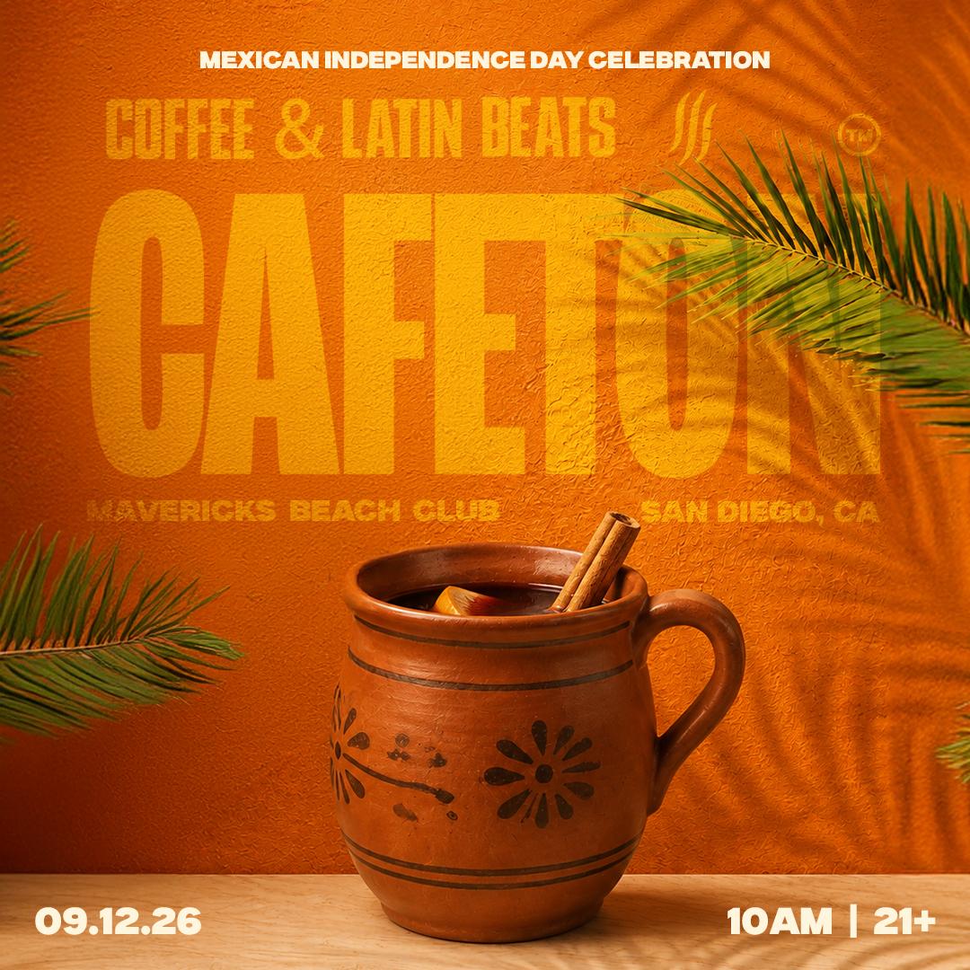 CAFETÓN Coffee & Latin Beats at Mavericks Beach Club
