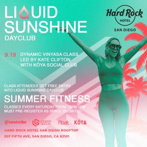 Rooftop Fitness ft. KÖYA – Dynamic Vinyasa by Kate Clifton