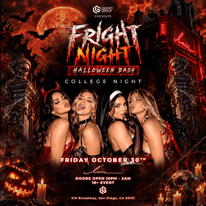 FRIGHT NIGHT Halloween Bash 18+ @ LAIR Nightclub!